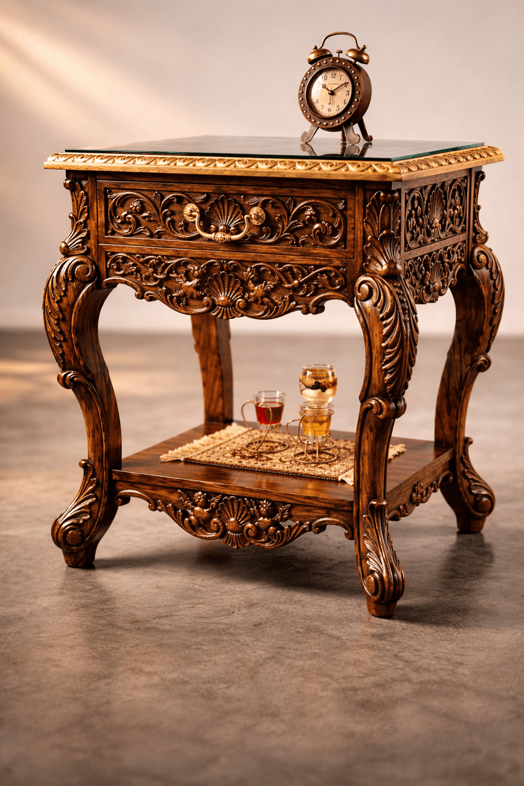  Firenze Royale Side Table - View 3