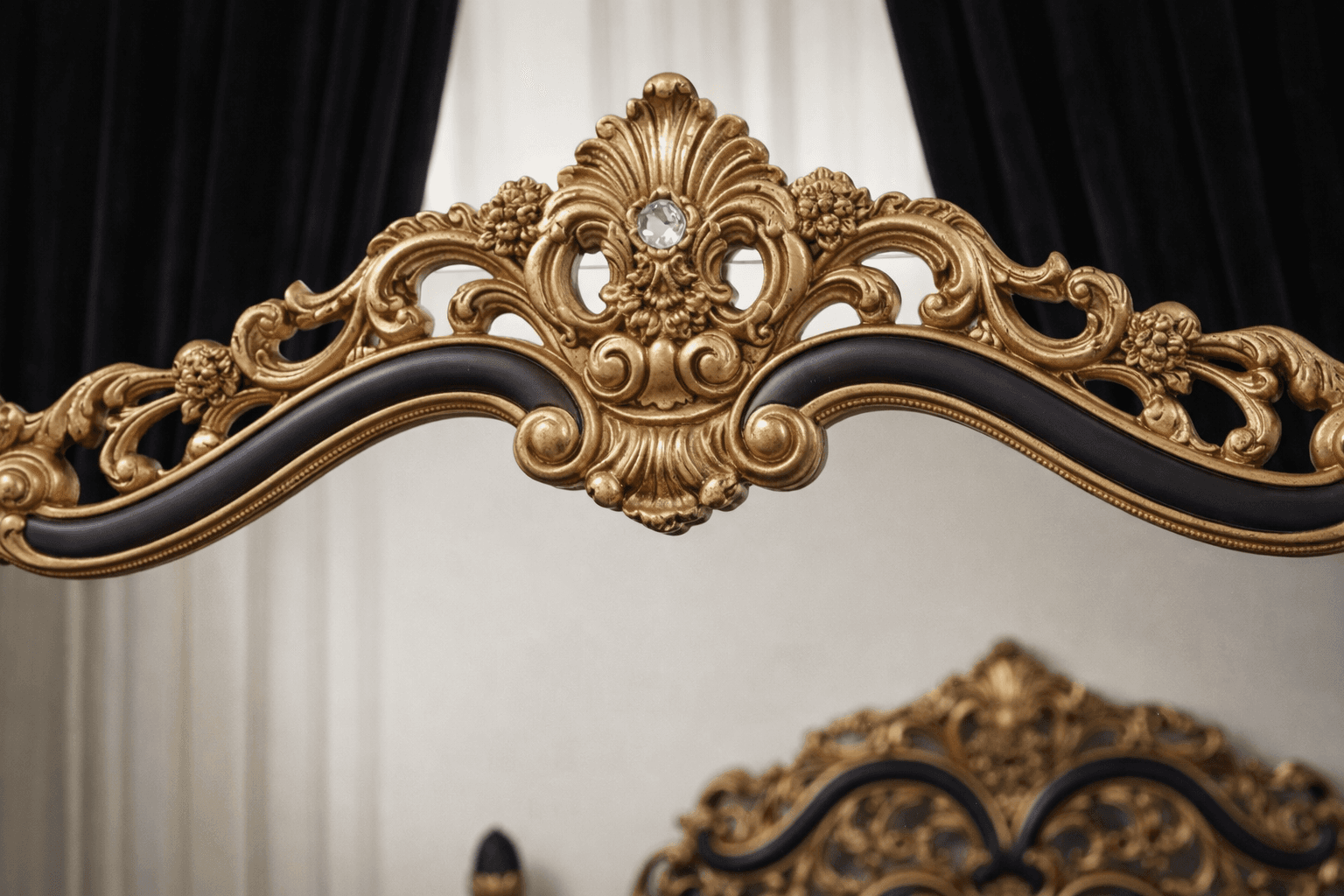 mperio Nero Dresser Ensemble - View 4