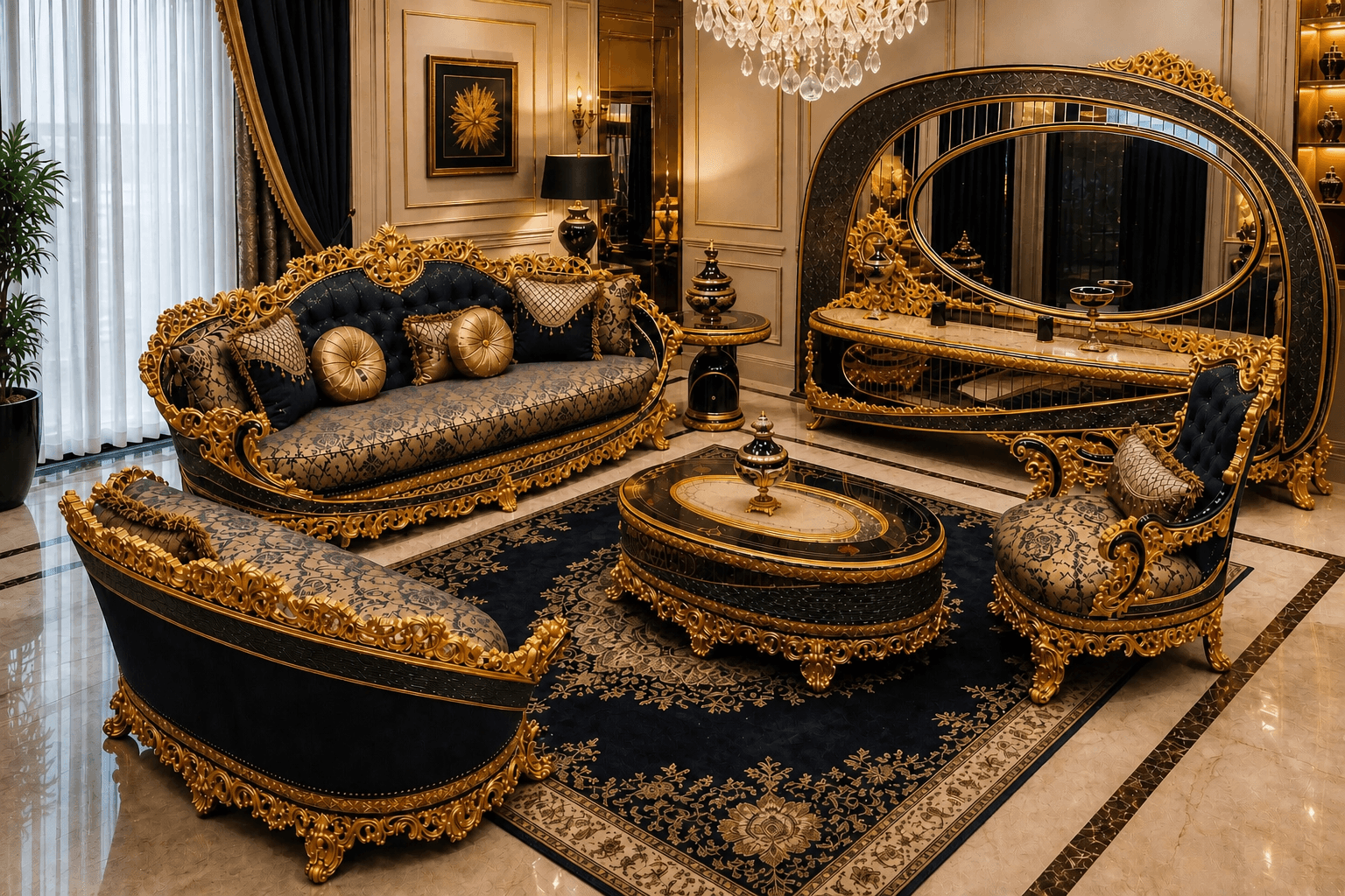 Imperial Venezia Royal Sofa Set