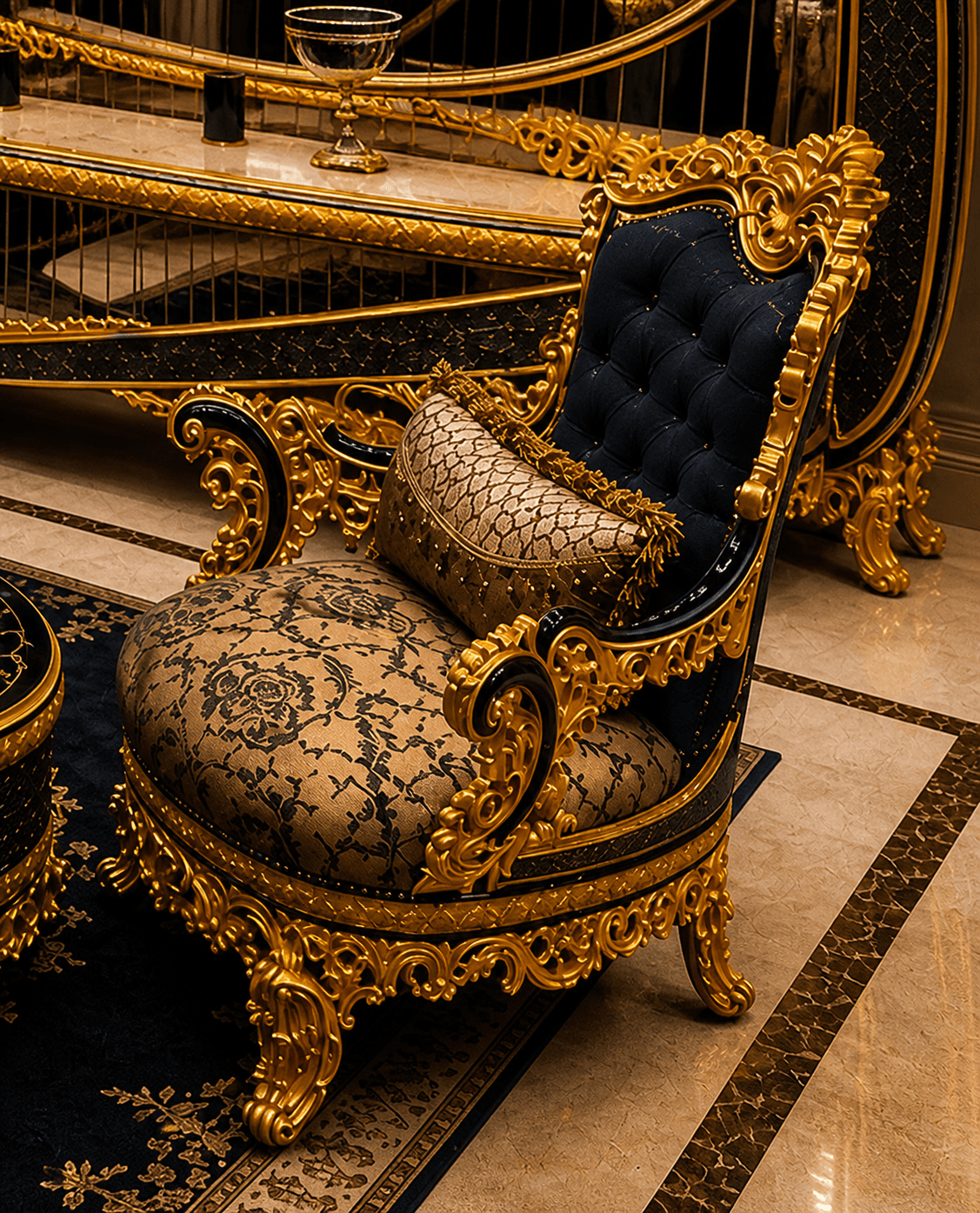 Imperial Venezia Royal Sofa Set - View 3