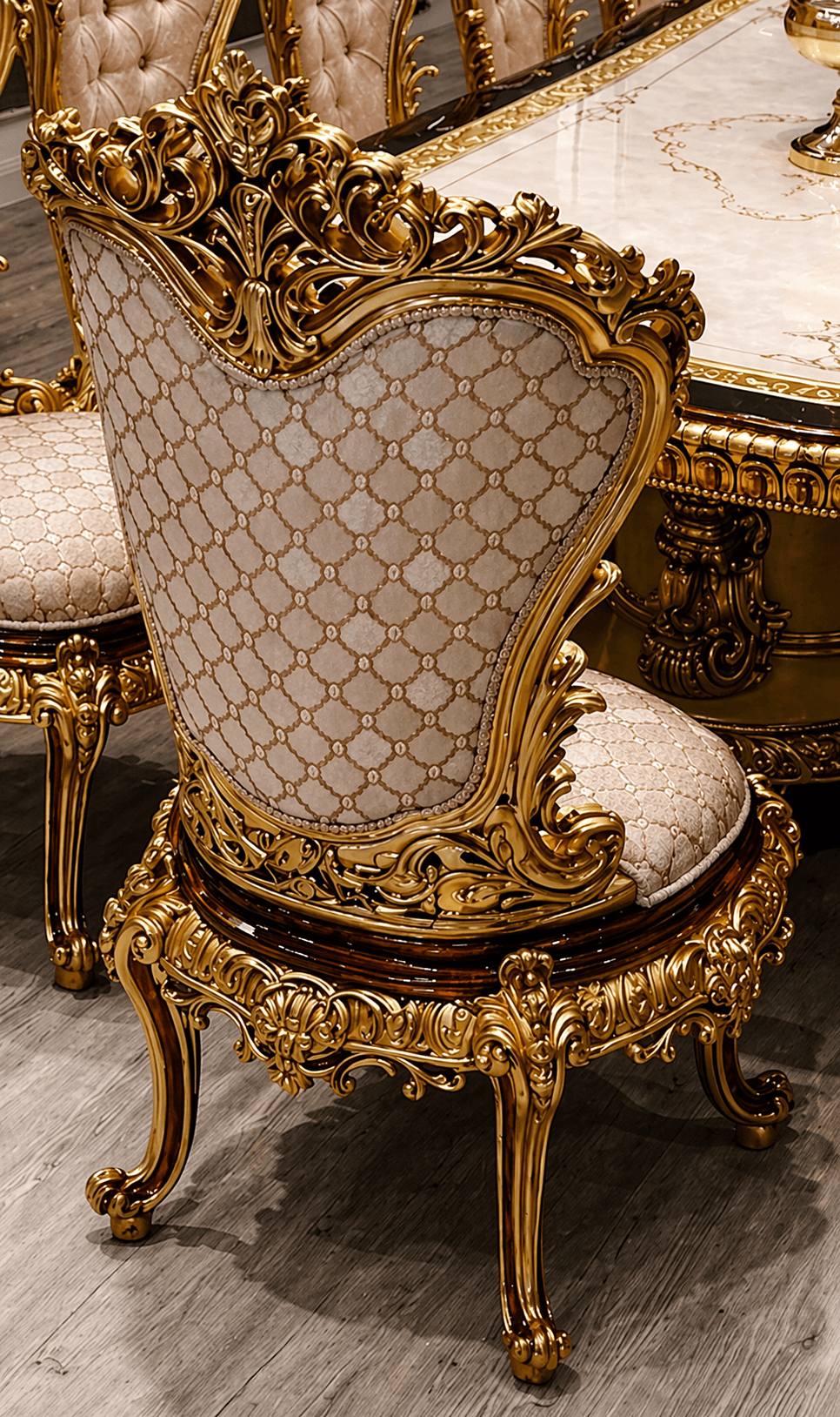 Aurora Regale Grand Dining Ensemble - View 3