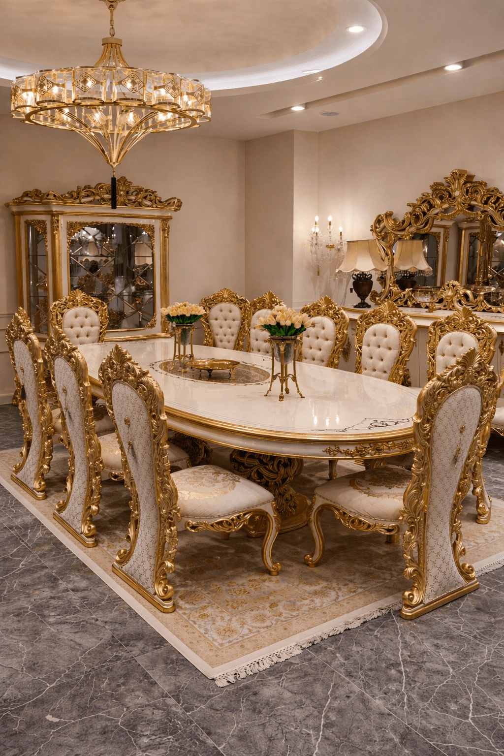 Luce d’Oro Imperiale Dining Collection  ⸻