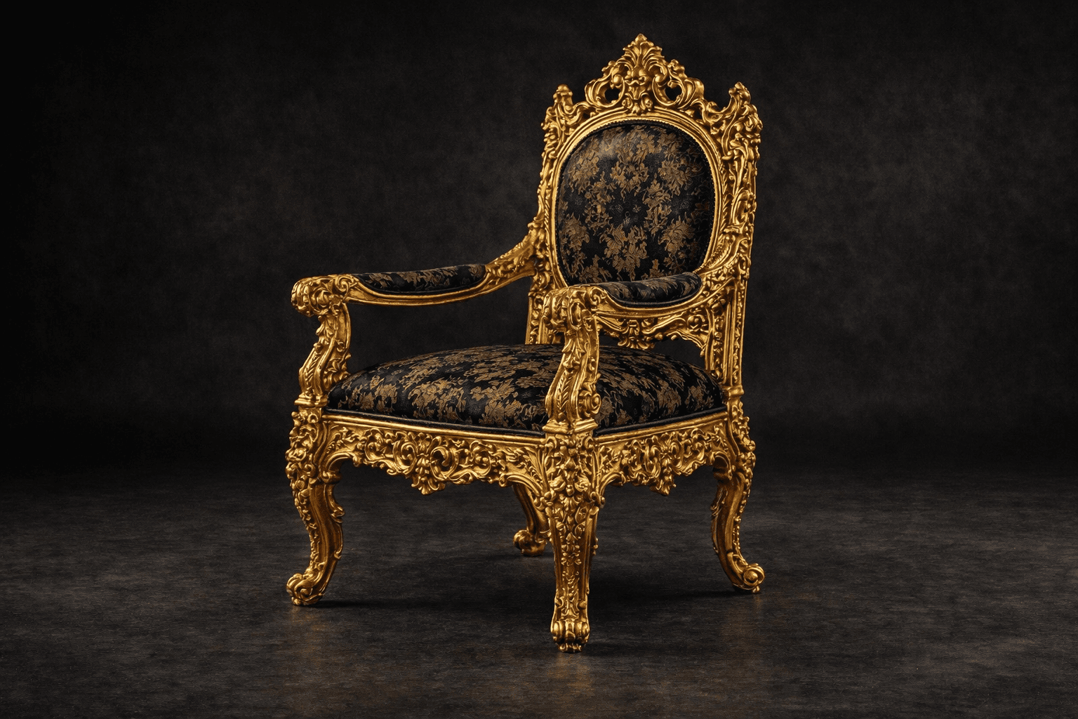 Imperiale Nero Royale Armchair