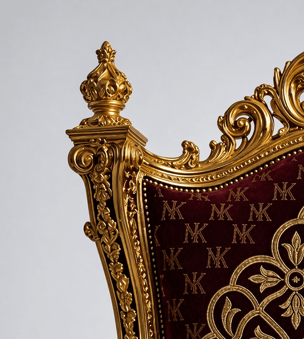  Maharaja Imperial Throne Chair — Royal Amethyst Edition  ⸻