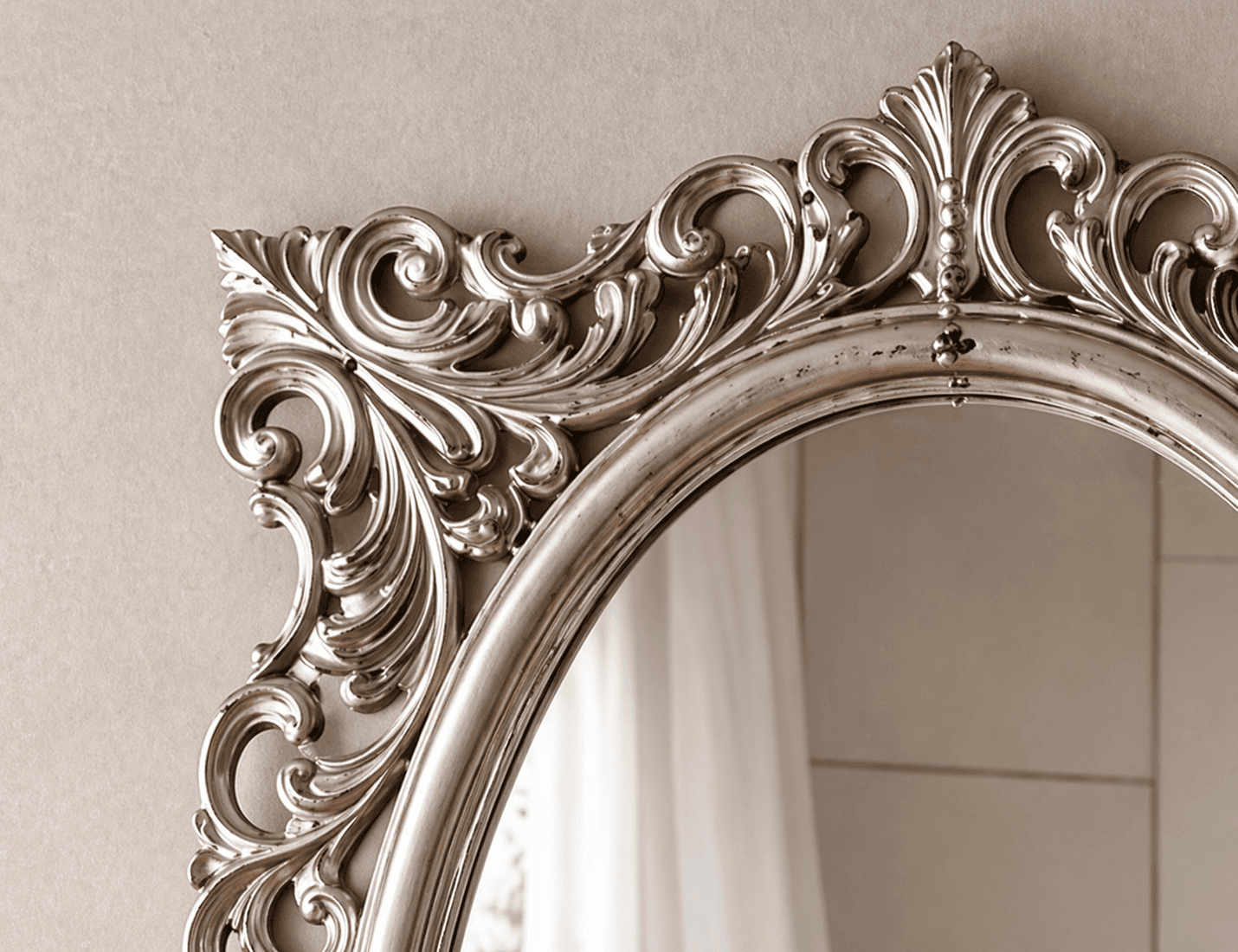  Palazzo Argento Grande Floor Mirror - View 5